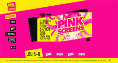 Desktop Screenshot of pinkscreens.org